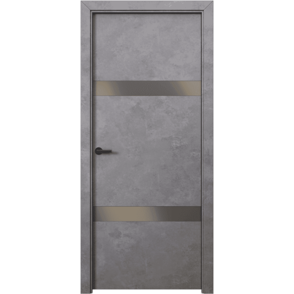 Межкомнатная дверь Bafa Matrix S2 ПО CT Beton Blue