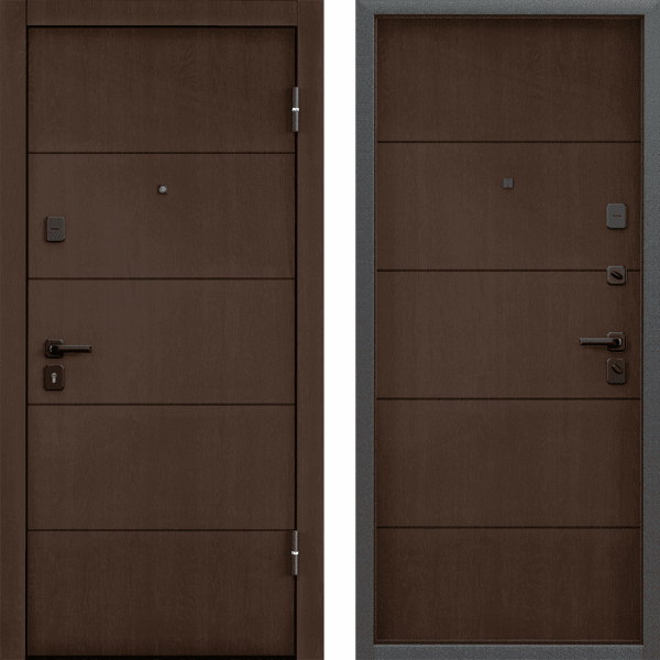 Дверь Торекс Delta Pro PP Дуб коньяк D28