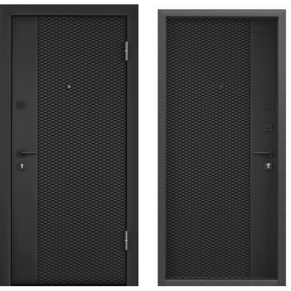 Дверь Торекс Delta Pro PP Черная шагрень D6-DL1